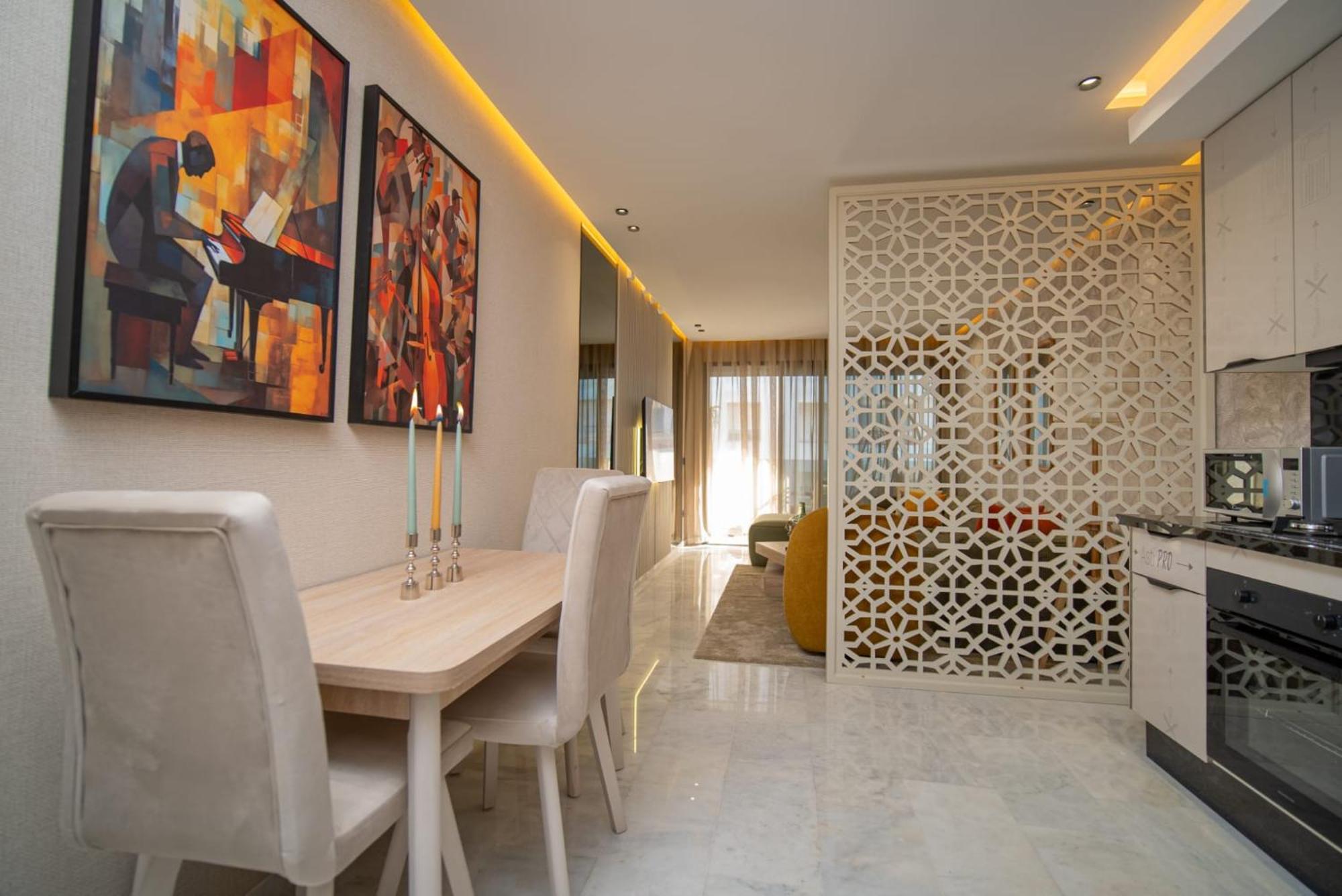 Apartamento Beautiful New With A Seaview 8 *